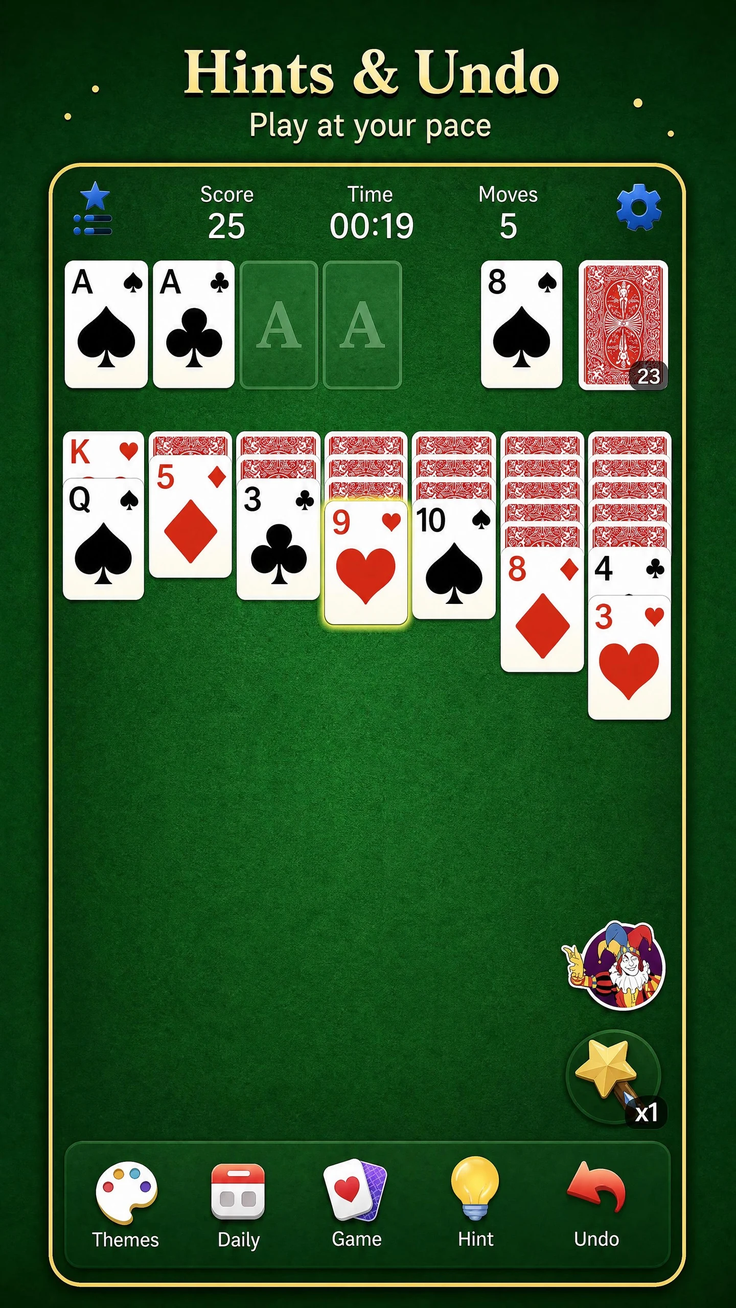My Solitaire-Card Game screenshot